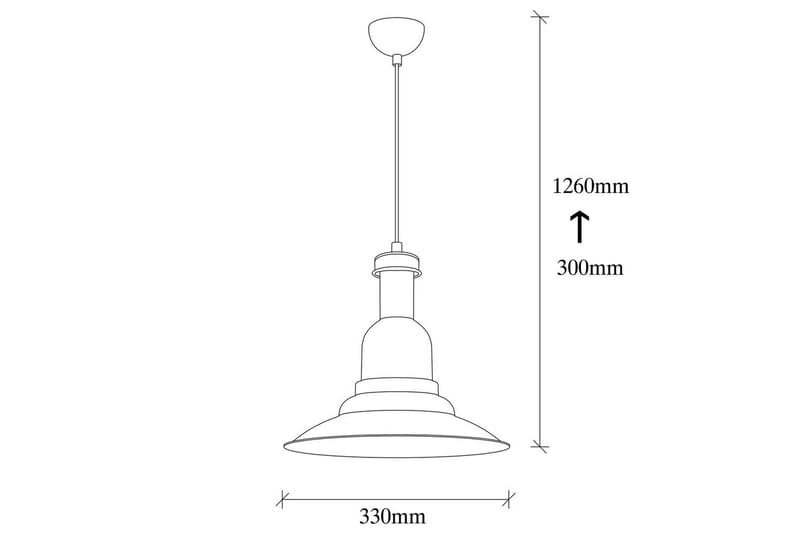 Taklampe Rathour Metrix Svart / Gull - Gull/Svart - Belysning - Innendørsbelysning & Lamper - Gulvlampe