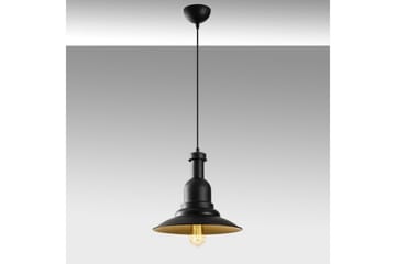 Taklampe Rathour Metrix Svart / Gull - Gull/Svart - Belysning - Innendørsbelysning & Lamper - Gulvlampe