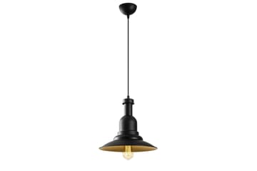 Taklampe Rathour Metrix Svart / Gull - Gull/Svart - Belysning - Innendørsbelysning & Lamper - Gulvlampe