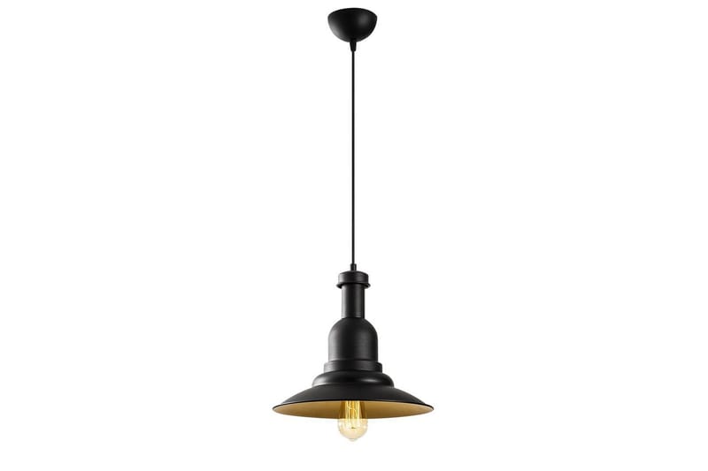 Taklampe Rathour Metrix Svart / Gull - Gull/Svart - Belysning - Innendørsbelysning & Lamper - Gulvlampe