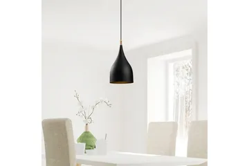 Taklampe Rathour Quanta Svart / Gull - Gull/Svart - Belysning - Innendørsbelysning & Lamper - Soveromslampe - Taklampe soverom