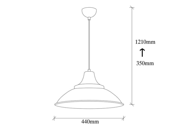 Taklampe Rathour Stratum Svart / Gull - Gull/Svart - Belysning - Innendørsbelysning & Lamper - Soveromslampe - Taklampe soverom