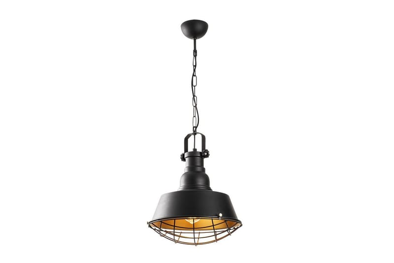 Taklampe Rathour Titanium Svart / Gull - Gull/Svart - Belysning - Innendørsbelysning & Lamper - Gulvlampe