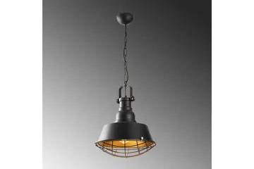 Taklampe Rathour Titanium Svart / Gull - Gull/Svart - Belysning - Innendørsbelysning & Lamper - Soveromslampe - Taklampe soverom