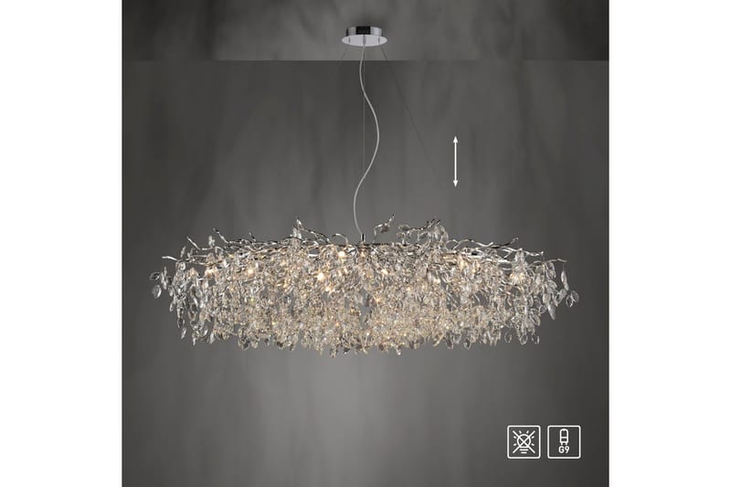 Riccle Paul Neuhaus Crown - Belysning - Innendørsbelysning & Lamper - Taklampe - Krystallkrone & takkrone