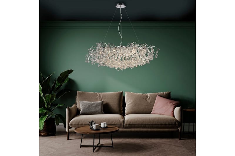 Riccle Paul Neuhaus Crown - Belysning - Innendørsbelysning & Lamper - Taklampe - Krystallkrone & takkrone