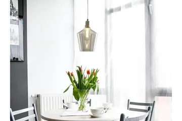 Santon Taklampe 20 cm - Transparent - Belysning - Innendørsbelysning & Lamper - Taklampe - Kjøkkenlampe & taklampe kjøkken