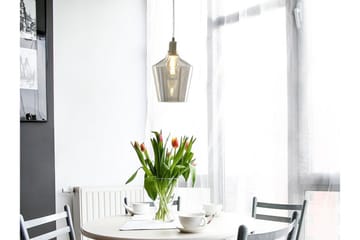 Santon Taklampe 20 cm - Transparent - Belysning - Innendørsbelysning & Lamper - Taklampe - Kjøkkenlampe & taklampe kjøkken