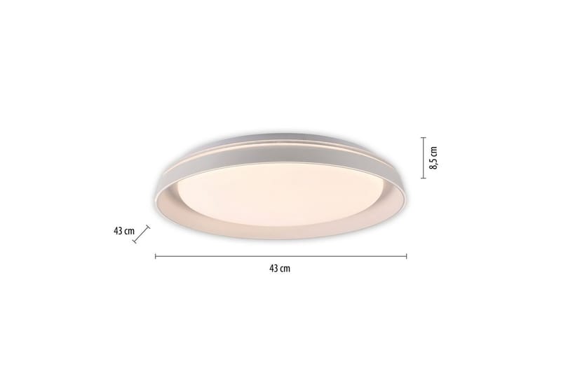 Sati Just Light Taklampe - Belysning - Innendørsbelysning & Lamper - Taklampe - Takplafond