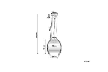 Sauer Taklampe 32 cm - Sølv - Belysning - Innendørsbelysning & Lamper - Taklampe - Kjøkkenlampe & taklampe kjøkken
