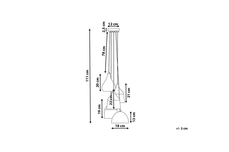 Savio Taklampe 18 cm - Svart - Belysning - Innendørsbelysning & Lamper - Taklampe - Kjøkkenlampe & taklampe kjøkken