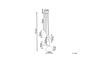 Savio Taklampe 18 cm - Svart - Belysning - Innendørsbelysning & Lamper - Taklampe - Kjøkkenlampe & taklampe kjøkken
