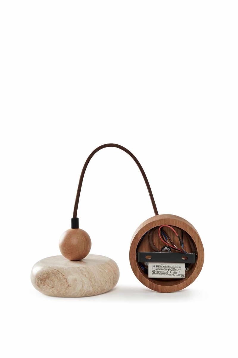 Serros pendellampe - Beige og Eik - Belysning - Innendørsbelysning & Lamper - Taklampe - Krystallkrone & takkrone