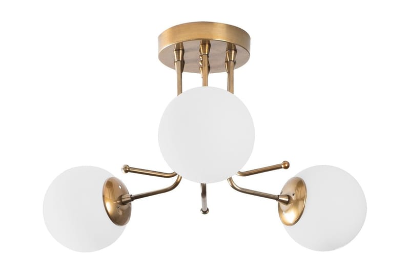 Sheen Taklampe, Gull/Hvit