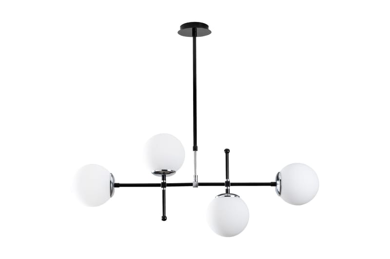 Sheen Taklampe, Svart/Hvit