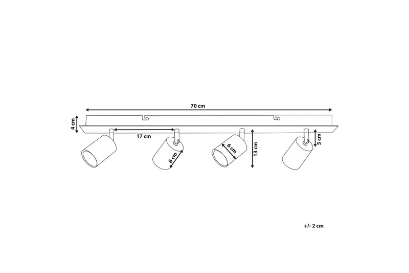 Sigrit Taklampe - Gull - Belysning - Innendørsbelysning & Lamper - Taklampe - Takplafond