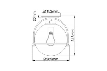 Somerset Hinkley Taklampe - Belysning - Innendørsbelysning & Lamper - Taklampe - Takplafond