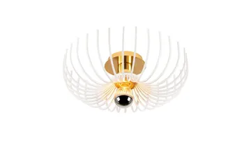 Taklampe Subbersta Hvit - Diameter: 36 cm - Belysning - Innendørsbelysning & Lamper - Gulvlampe