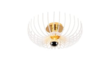 Taklampe Subbersta Hvit - Diameter: 36 cm - Belysning - Innendørsbelysning & Lamper - Gulvlampe