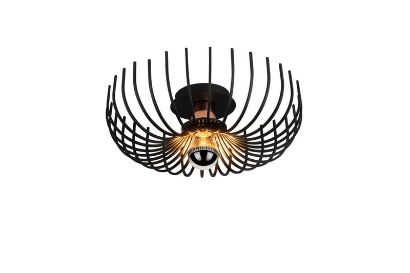 Taklampe Subbersta Svart - Diameter: 36 cm - Belysning - Innendørsbelysning & Lamper - Gulvlampe