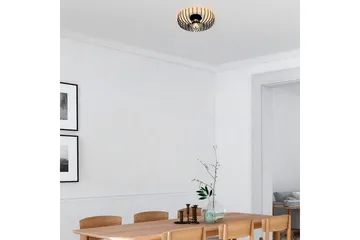 Taklampe Subbersta Svart - Diameter: 36 cm - Belysning - Innendørsbelysning & Lamper - Gulvlampe