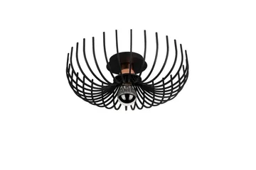 Taklampe Subbersta Svart - Diameter: 36 cm - Belysning - Innendørsbelysning & Lamper - Gulvlampe