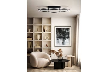 Takbelysning Eglo Lanacera Svart/Gull - Belysning - Innendørsbelysning & Lamper - Taklampe - Takplafond