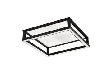 Takbelysning Eglo Macellara Svart/Hvit 45x45 cm - Belysning - Innendørsbelysning & Lamper - Taklampe - Takplafond