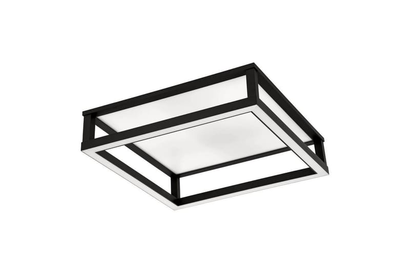 Takbelysning Eglo Macellara Svart/Hvit 45x45 cm