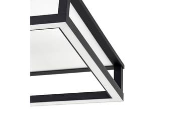 Takbelysning Eglo Macellara Svart/Hvit 45x45 cm - Belysning - Innendørsbelysning & Lamper - Taklampe - Takplafond