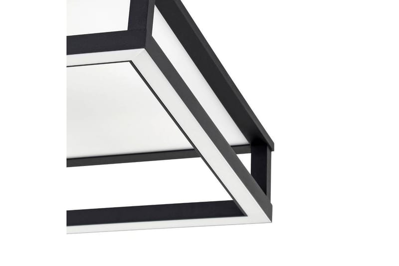 Takbelysning Eglo Macellara Svart/Hvit 45x45 cm - Belysning - Innendørsbelysning & Lamper - Taklampe - Takplafond