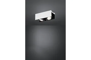 Takbelysning Eglo Vidago Hvit/Svart 2 Lamper - 2 Lamper - Belysning - Innendørsbelysning & Lamper - Taklampe - Takplafond