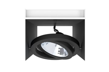 Takbelysning Eglo Vidago Hvit/Svart 2 Lamper - 2 Lamper - Belysning - Innendørsbelysning & Lamper - Taklampe - Takplafond