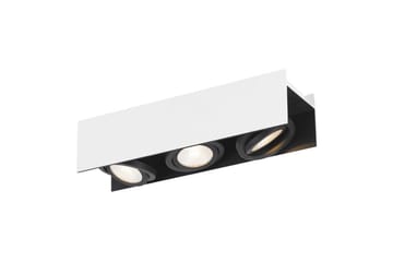 Takbelysning Eglo Vidago Hvit/Svart 3 lamper - 3 lamper - Belysning - Innendørsbelysning & Lamper - Taklampe - Takplafond
