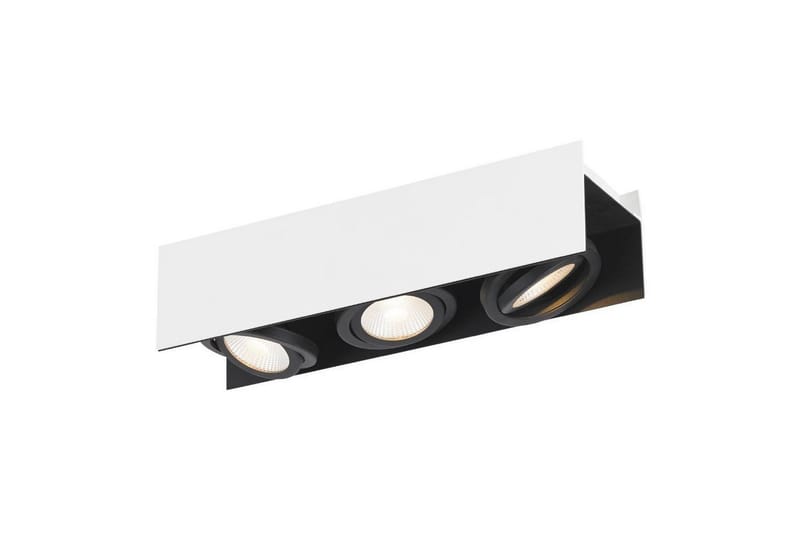 Takbelysning Eglo Vidago Hvit/Svart 3 lamper - 3 lamper - Belysning - Innendørsbelysning & Lamper - Taklampe - Takplafond