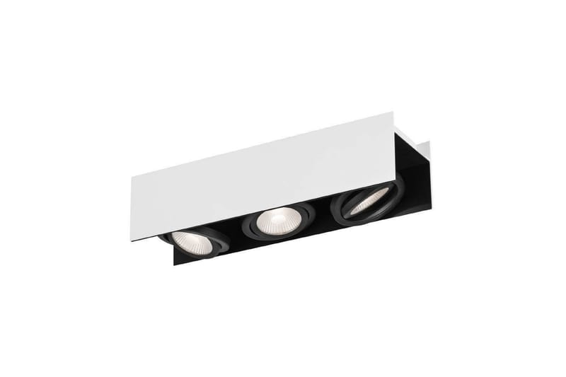 Takbelysning Eglo Vidago Hvit/Svart 3 lamper - 3 lamper - Belysning - Innendørsbelysning & Lamper - Taklampe - Takplafond