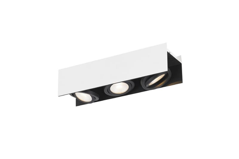 Takbelysning Eglo Vidago Hvit/Svart 3 lamper - 3 lamper - Belysning - Innendørsbelysning & Lamper - Taklampe - Takplafond