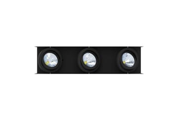Takbelysning Eglo Vidago Hvit/Svart 3 lamper - 3 lamper - Belysning - Innendørsbelysning & Lamper - Taklampe - Takplafond