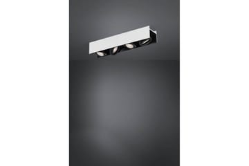 Takbelysning Eglo Vidago Hvit/Svart 4 Lamper - 4 Lamper - Belysning - Innendørsbelysning & Lamper - Taklampe - Takplafond