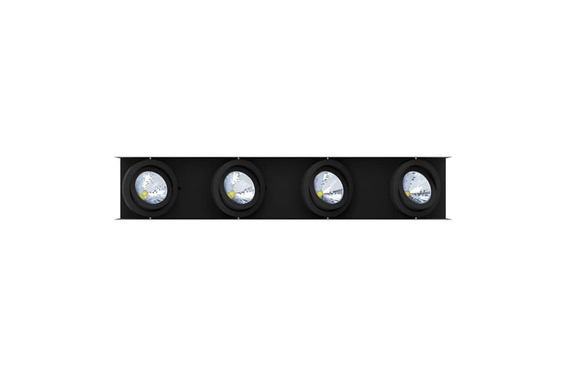 Takbelysning Eglo Vidago Hvit/Svart 4 Lamper - 4 Lamper - Belysning - Innendørsbelysning & Lamper - Taklampe - Takplafond