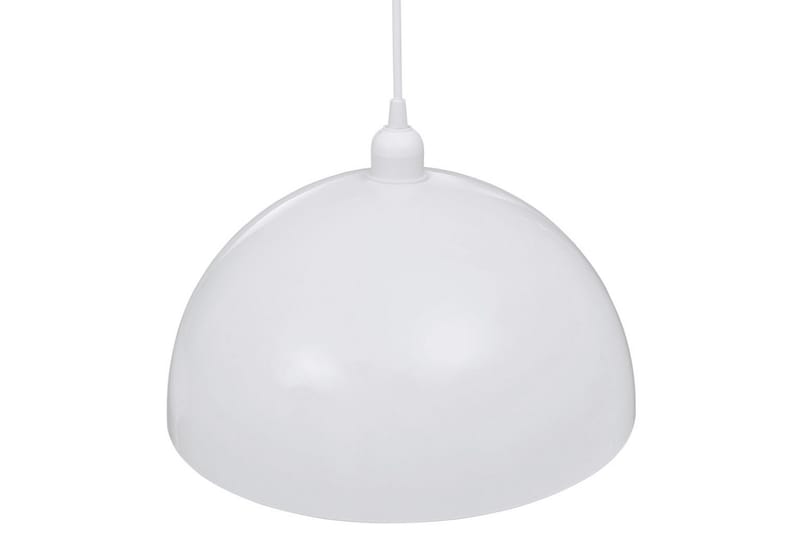 Taklampe 2 stk høydejusterbar halvkuleformet hvit - Hvit - Taklampe - Vinduslampe - Lamper gang - Pendellamper & Hengelamper - Kjøkkenlampe & taklampe kjøkken - Taklampe stue - Vinduslampe hengende - Taklampe soverom