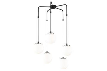 Taklampe Alion Seven svart / hvit - Svart/Hvit - Belysning - Innendørsbelysning & Lamper - Taklampe - Kjøkkenlampe & taklampe kjøkken