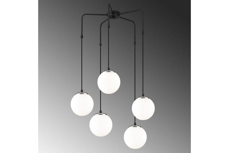 Taklampe Alion Seven svart / hvit - Svart/Hvit - Belysning - Innendørsbelysning & Lamper - Taklampe - Kjøkkenlampe & taklampe kjøkken