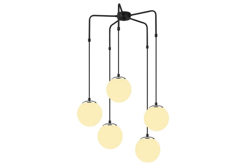 Taklampe Alion Seven svart / hvit - Svart/Hvit - Belysning - Innendørsbelysning & Lamper - Taklampe - Kjøkkenlampe & taklampe kjøkken