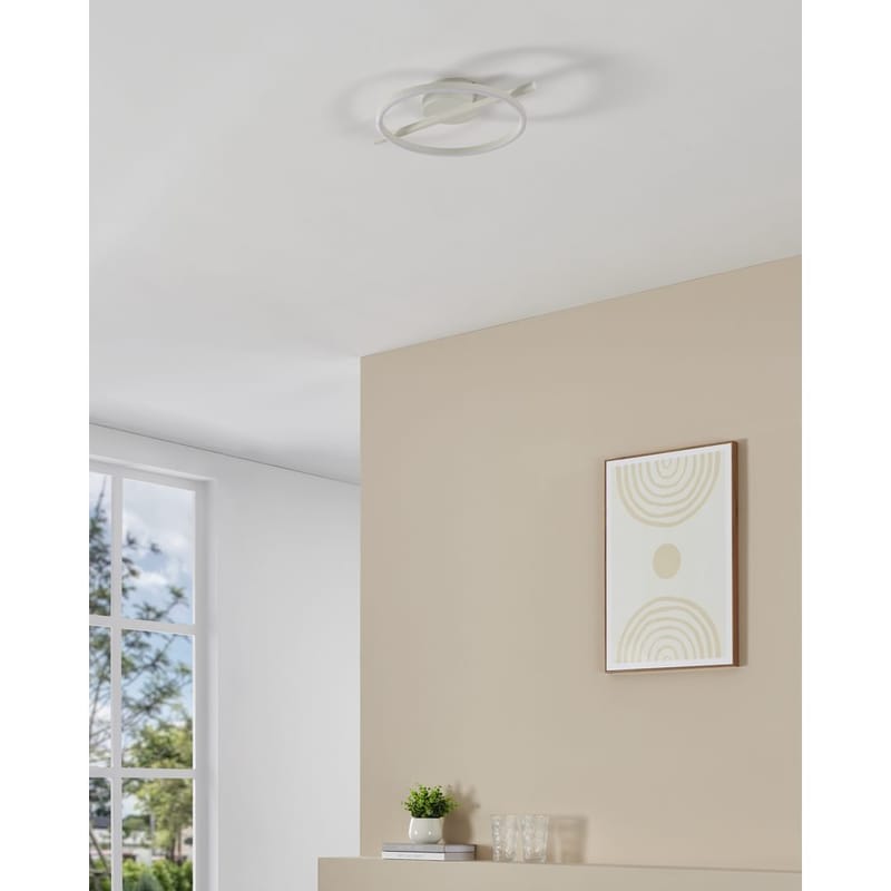 Taklampe Amandolo - Hvit - Belysning - Innendørsbelysning & Lamper - Taklampe - Takplafond