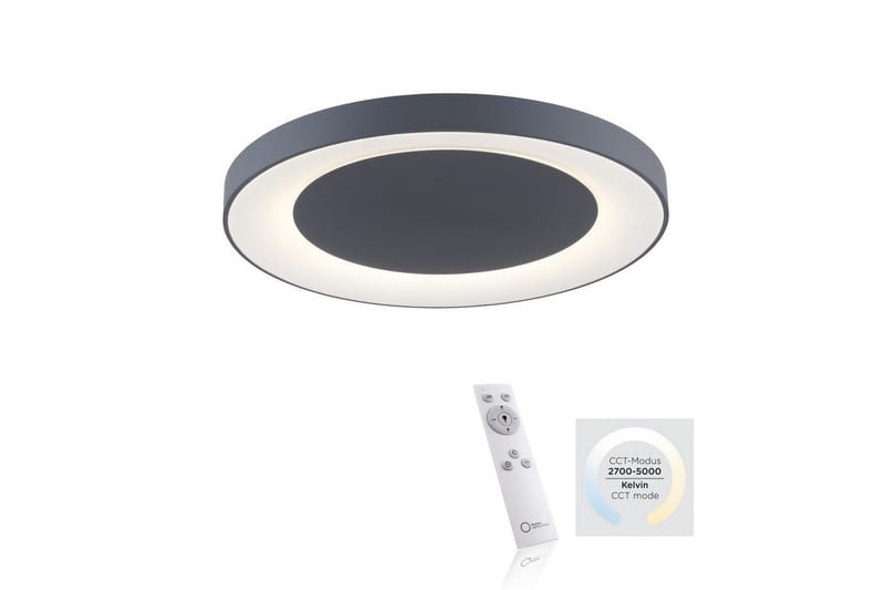 Taklampe Anika - Grå - Belysning - Innendørsbelysning & Lamper - Taklampe - Takplafond