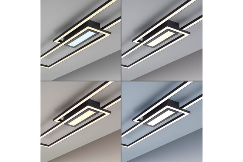 Taklampe Asmin - 17,9x5x95 cm - Belysning - Innendørsbelysning & Lamper - Taklampe - Takplafond