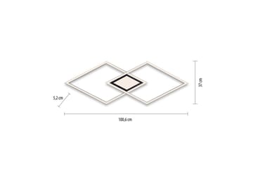 Taklampe Asmin - 37x5,2x106 cm - Belysning - Innendørsbelysning & Lamper - Taklampe - Takplafond