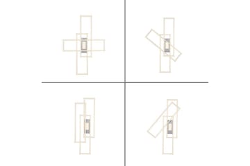 Taklampe Asmin - 69,4x6,8x98,9 cm - Belysning - Innendørsbelysning & Lamper - Taklampe - Takplafond