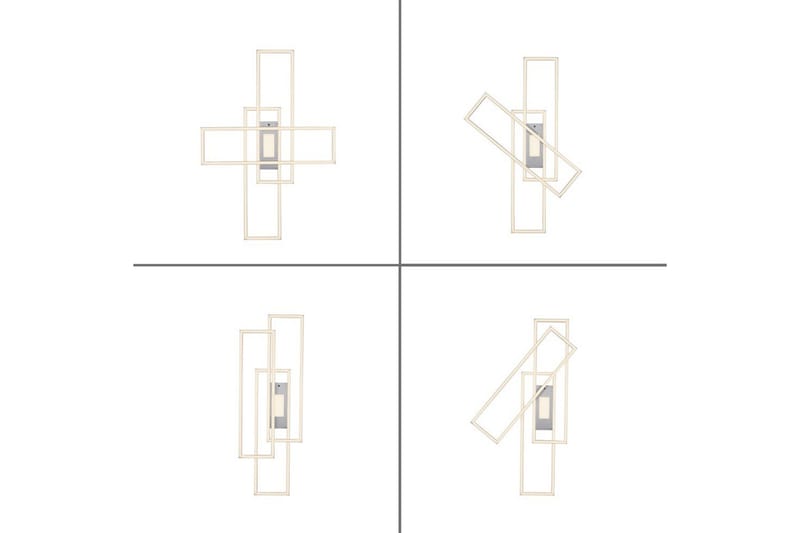 Taklampe Asmin - 69,4x6,8x98,9 cm - Belysning - Innendørsbelysning & Lamper - Taklampe - Takplafond